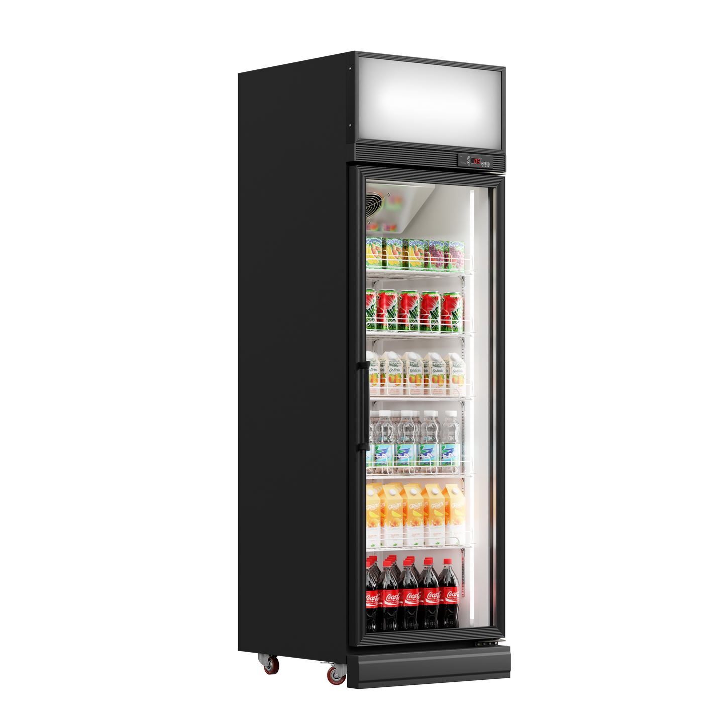 Glass Door Upright Chiller – 400L to 2400L, Multiple Sizes Available