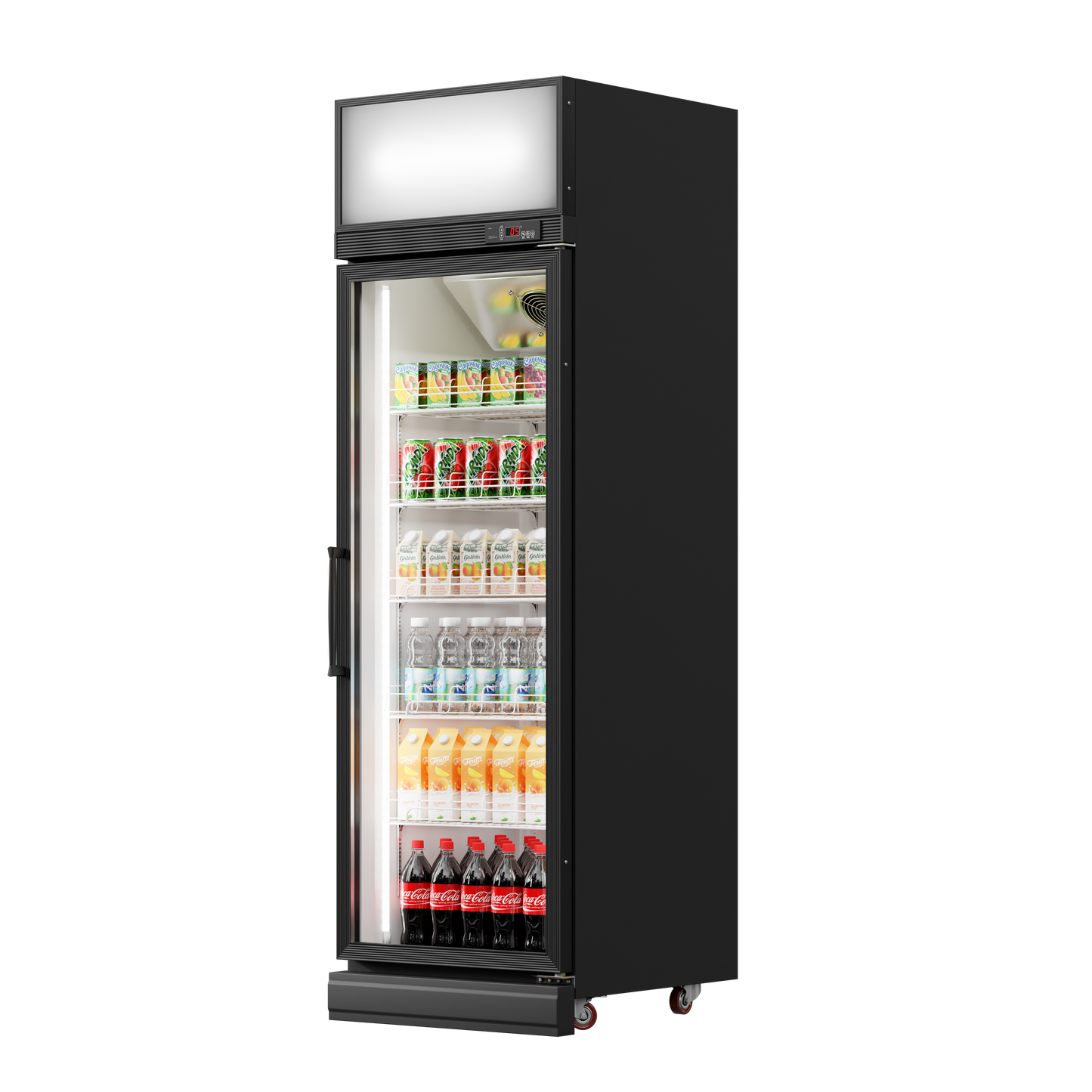 Glass Door Upright Chiller – 400L to 2400L, Multiple Sizes Available