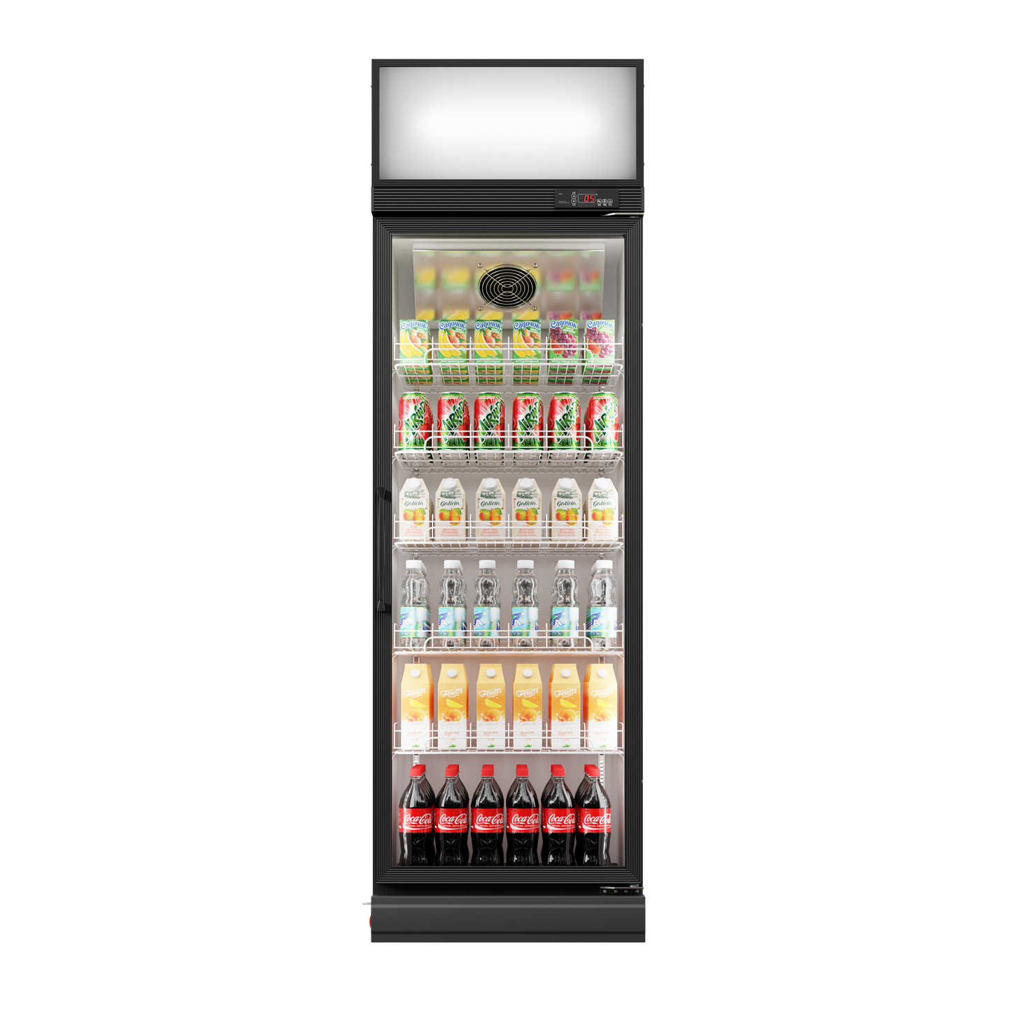 Glass Door Upright Chiller – 400L to 2400L, Multiple Sizes Available