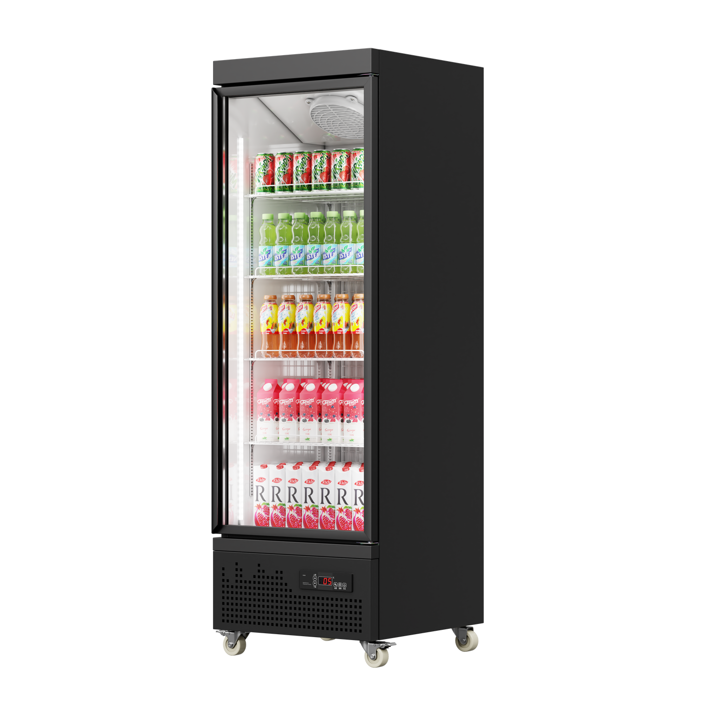 Under-mounted Upright Freezer with Glass Doors – 450L to 1900L Capacity