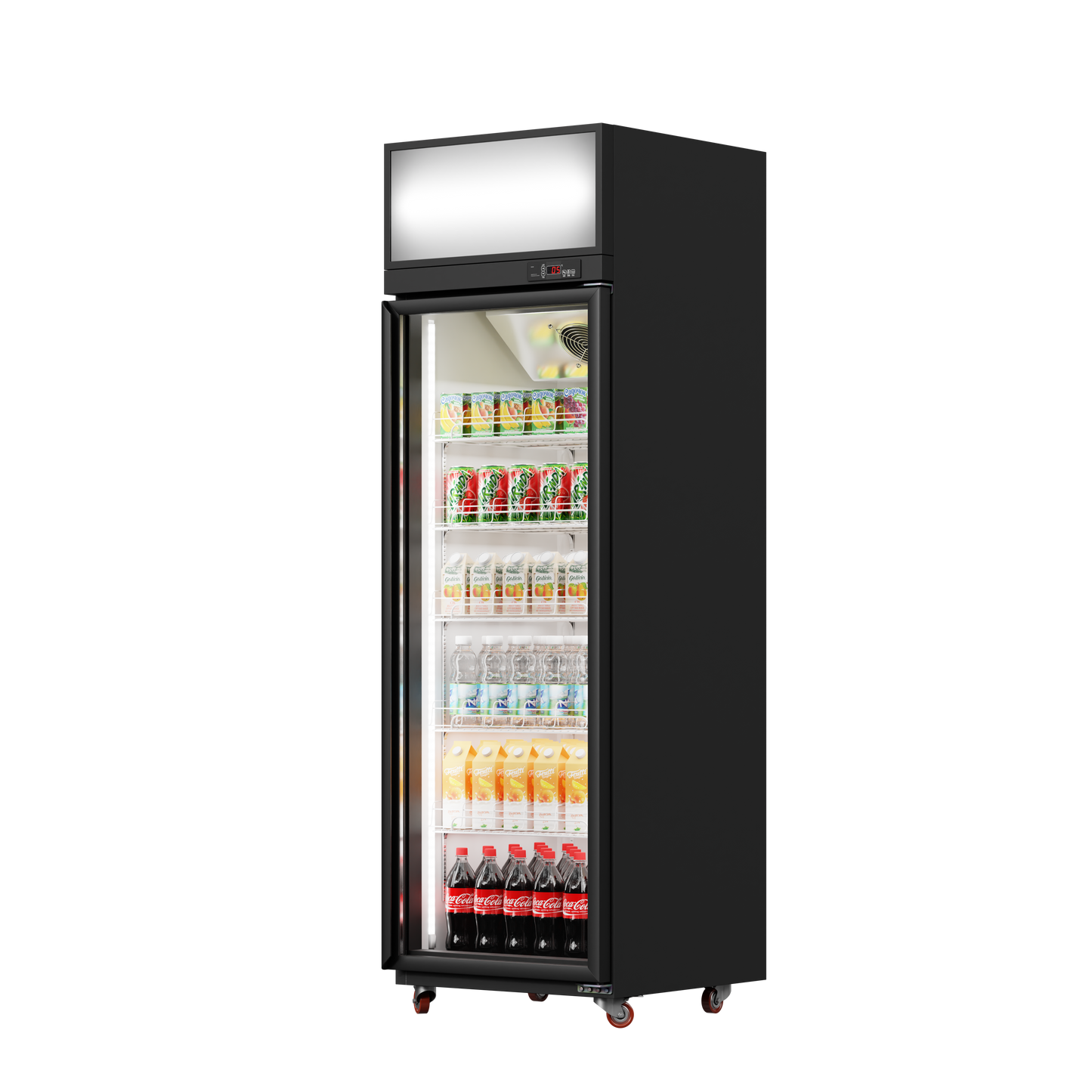 Glass Door Upright Chiller – 400L to 2400L, Multiple Sizes Available