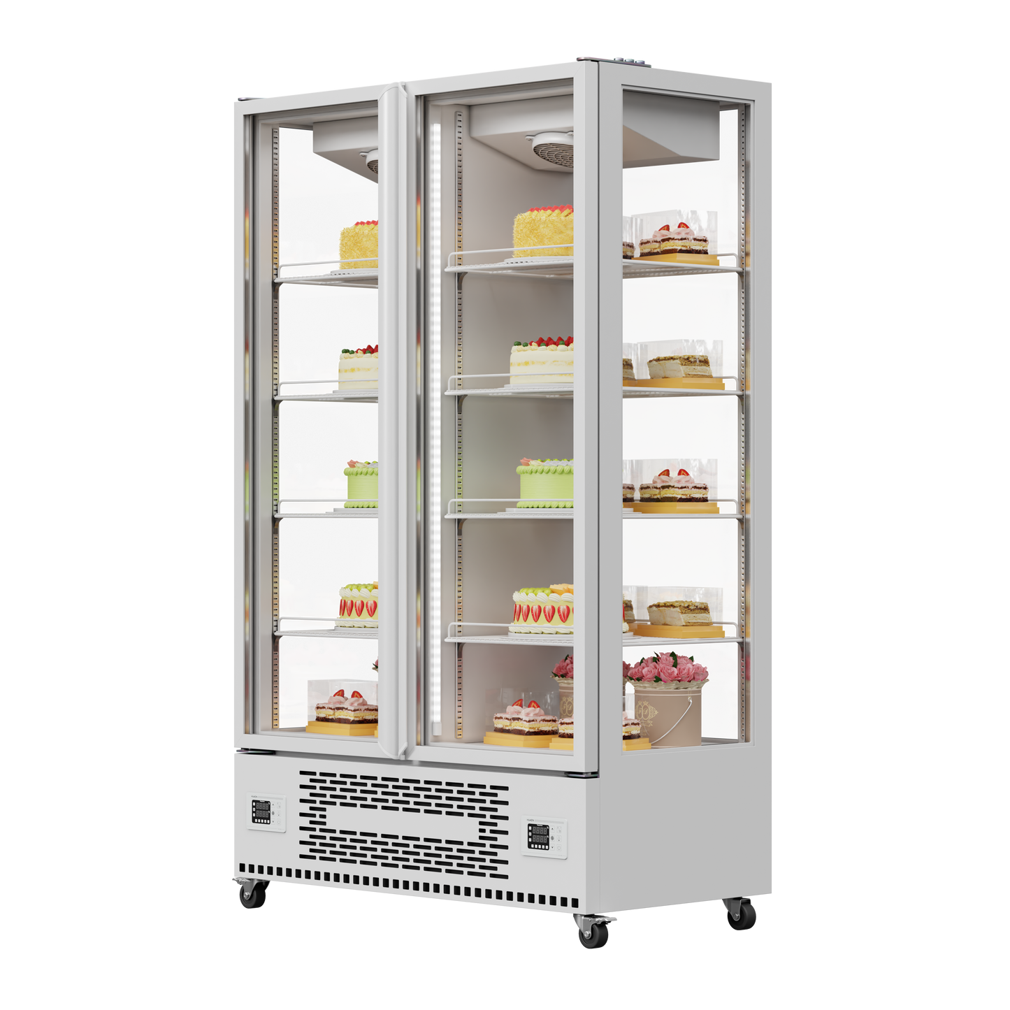 360° Glass Display Chiller – 440L & 880L Capacity Options