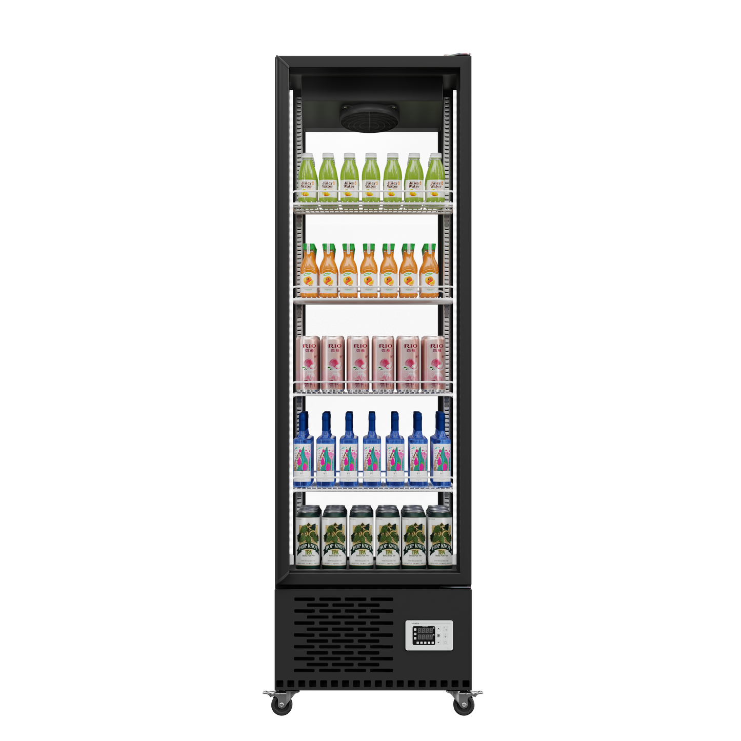 360° Glass Display Chiller – 440L & 880L Capacity Options