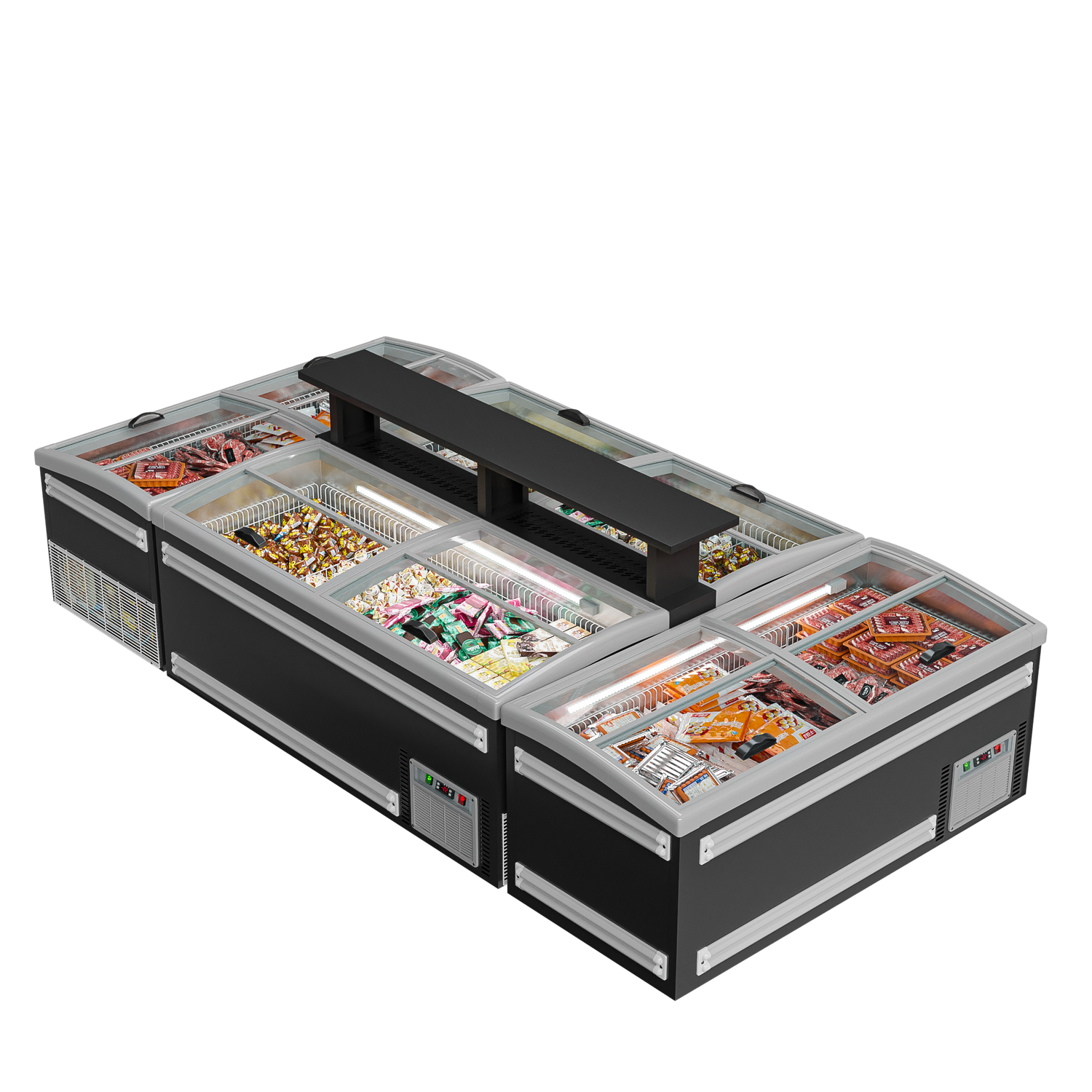 Island Freezers & Combi Display Cabinets