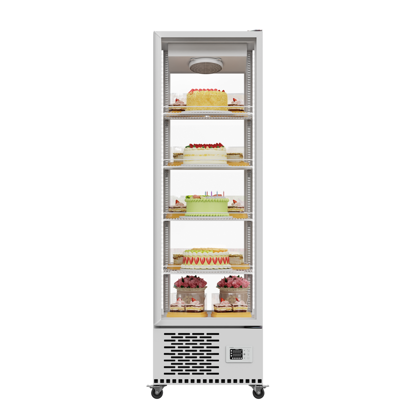360° Glass Display Chiller – 440L & 880L Capacity Options