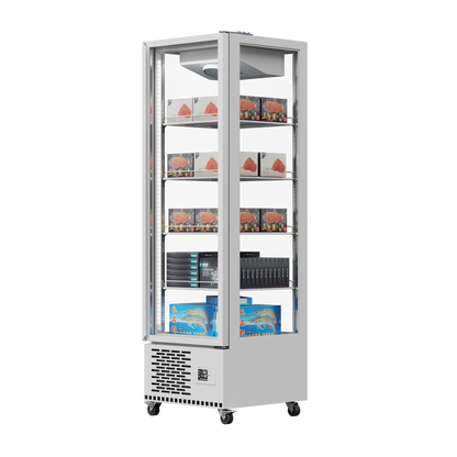 360° Glass Display Chiller – 440L & 880L Capacity Options