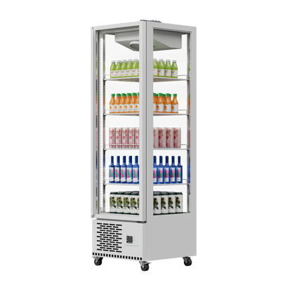 360° Glass Display Chiller – 440L & 880L Capacity Options