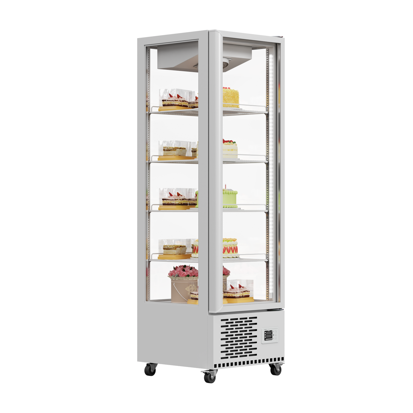 360° Glass Display Chiller – 440L & 880L Capacity Options