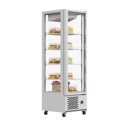 360° Glass Display Chiller – 440L & 880L Capacity Options