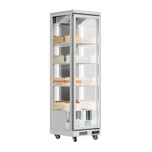 3-Sided Glass Display Refrigerator – 380L to 1450L Capacity
