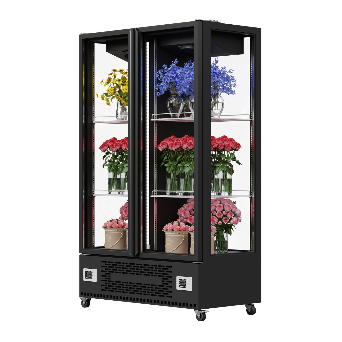 360° Glass Display Chiller – 440L & 880L Capacity Options