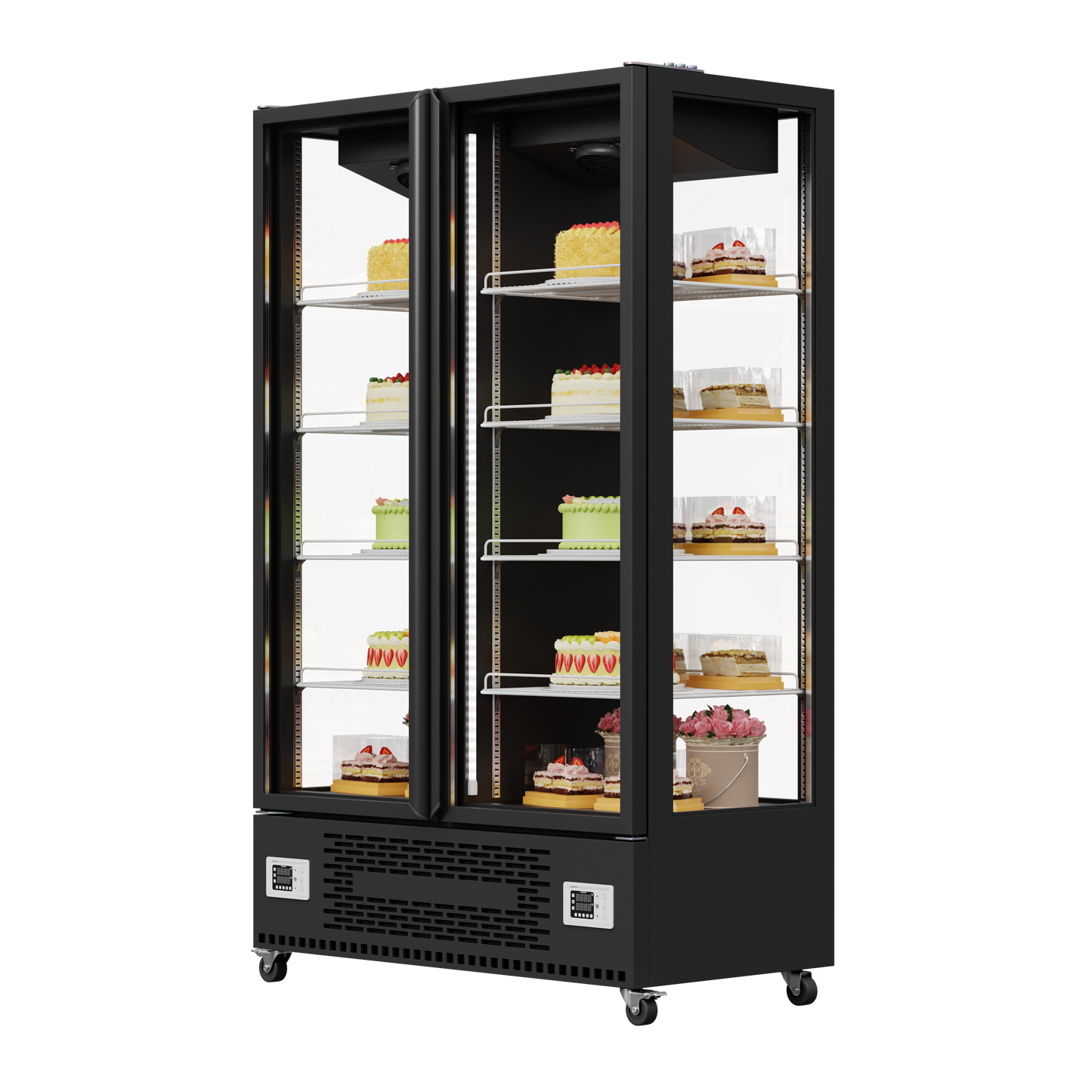 360° Glass Display Chiller – 440L & 880L Capacity Options