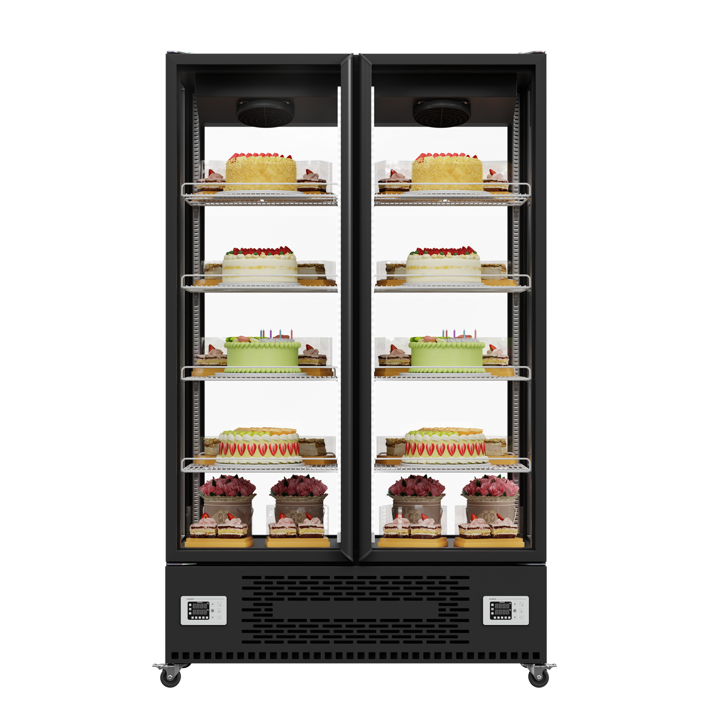 360° Glass Display Chiller – 440L & 880L Capacity Options
