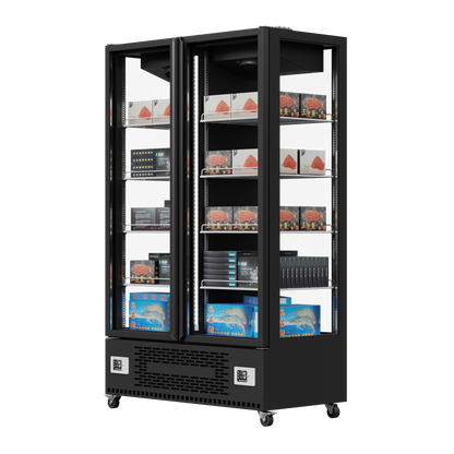 360° Glass Display Chiller – 440L & 880L Capacity Options