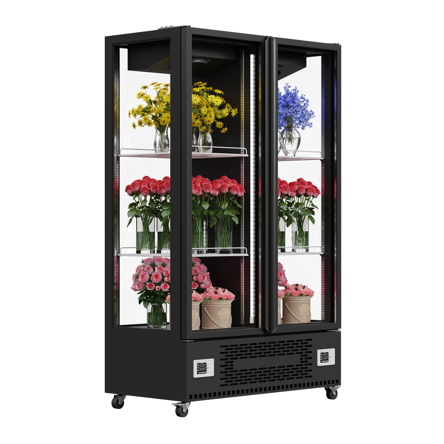 360° Glass Display Chiller – 440L & 880L Capacity Options