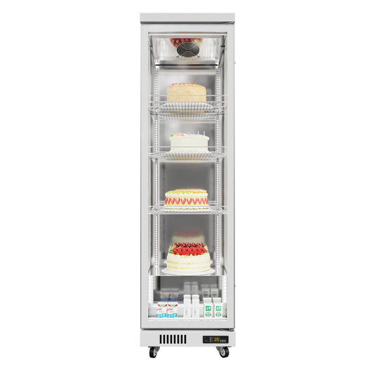 3-Sided Glass Display Refrigerator – 380L to 1450L Capacity