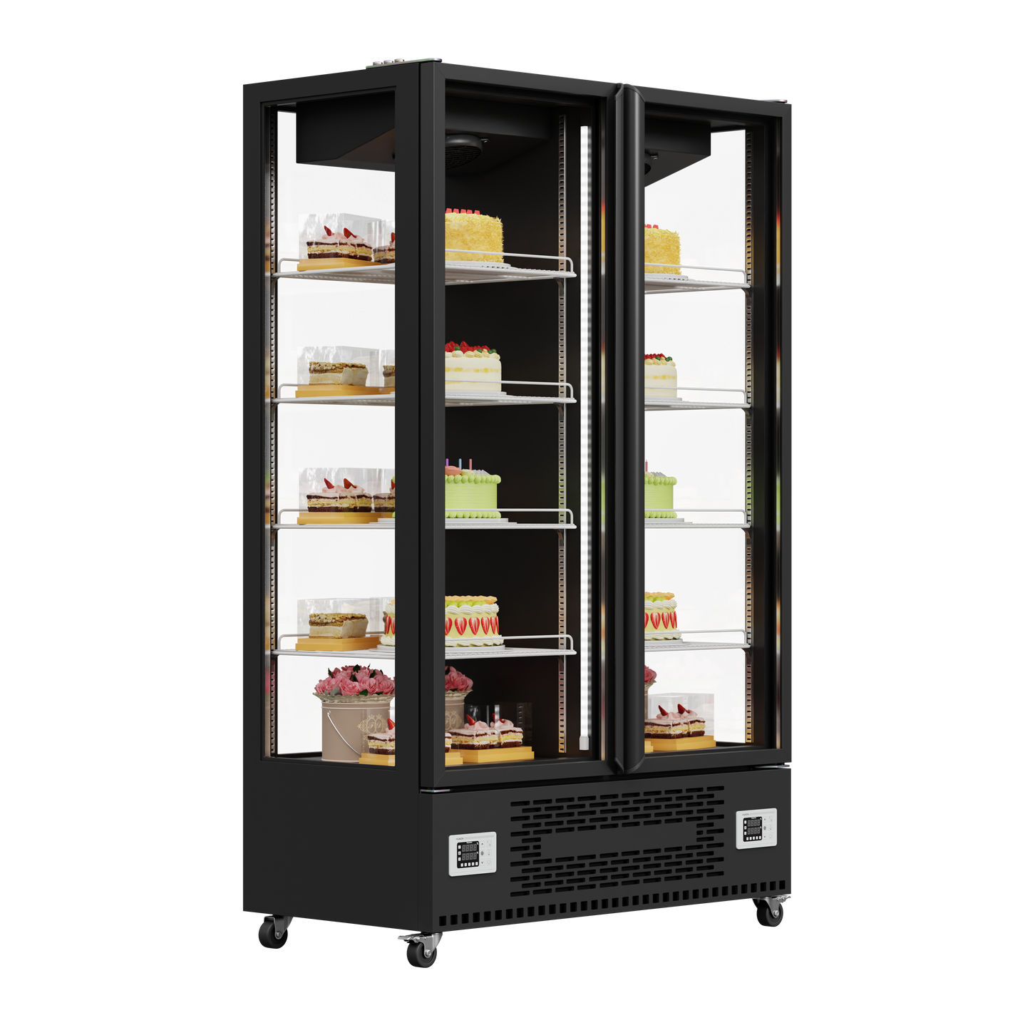 360° Glass Display Chiller – 440L & 880L Capacity Options