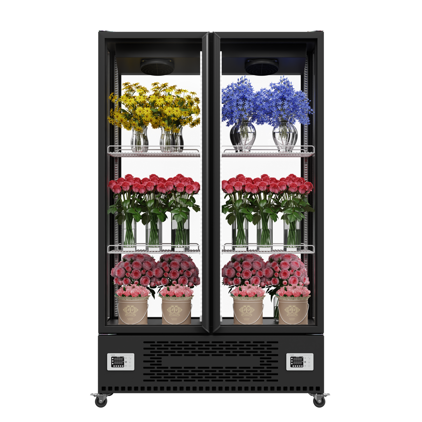 360° Glass Display Chiller – 440L & 880L Capacity Options