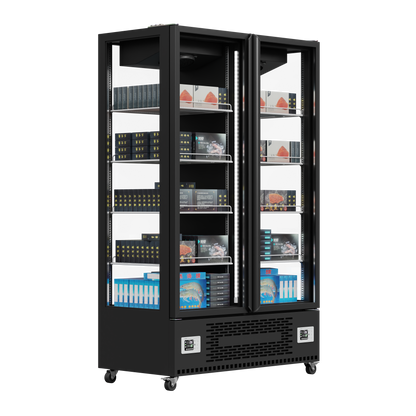 360° Glass Display Chiller – 440L & 880L Capacity Options