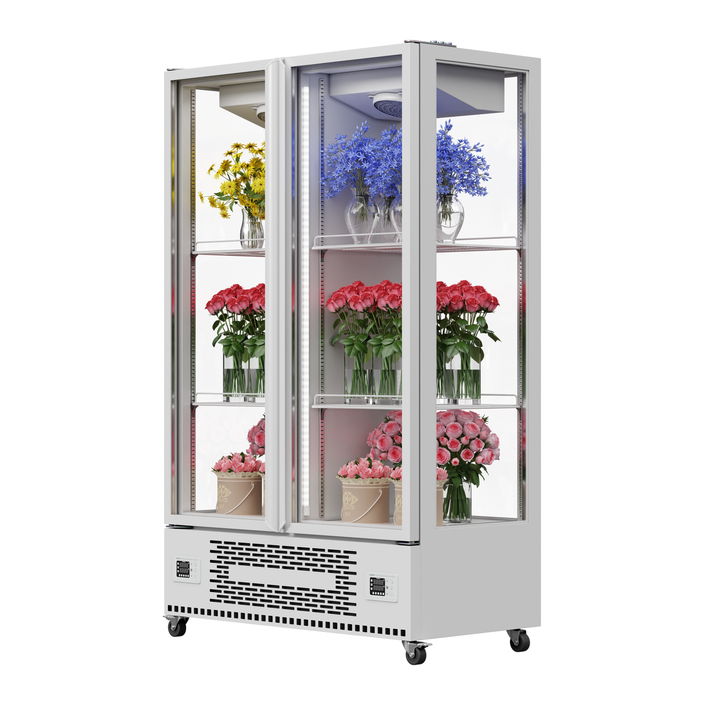 360° Glass Display Chiller – 440L & 880L Capacity Options