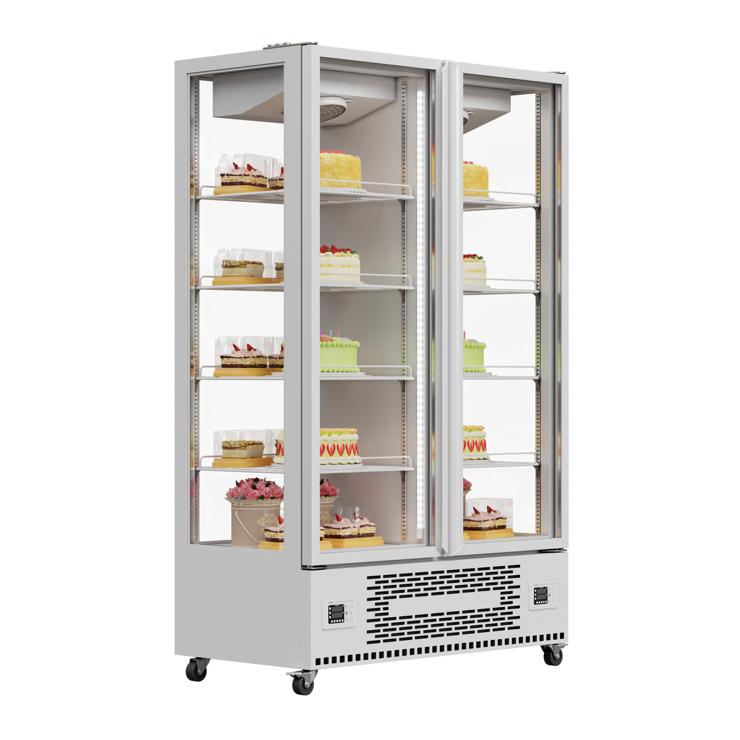 360° Glass Display Chiller – 440L & 880L Capacity Options