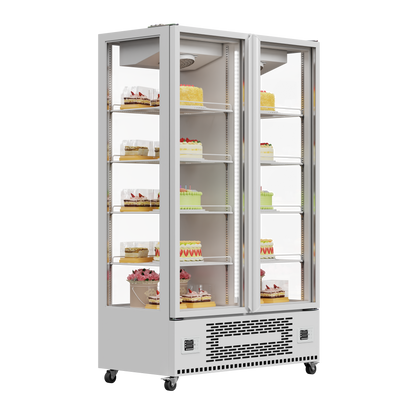 360° Glass Display Chiller – 440L & 880L Capacity Options