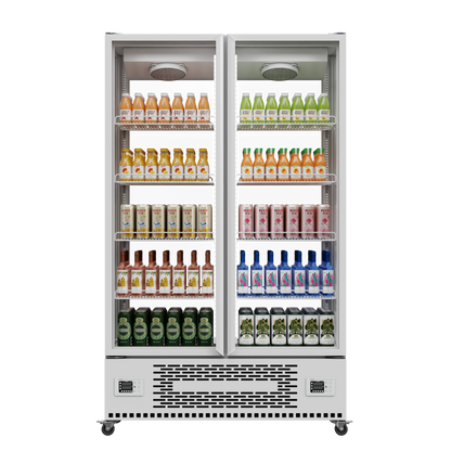 360° Glass Display Chiller – 440L & 880L Capacity Options