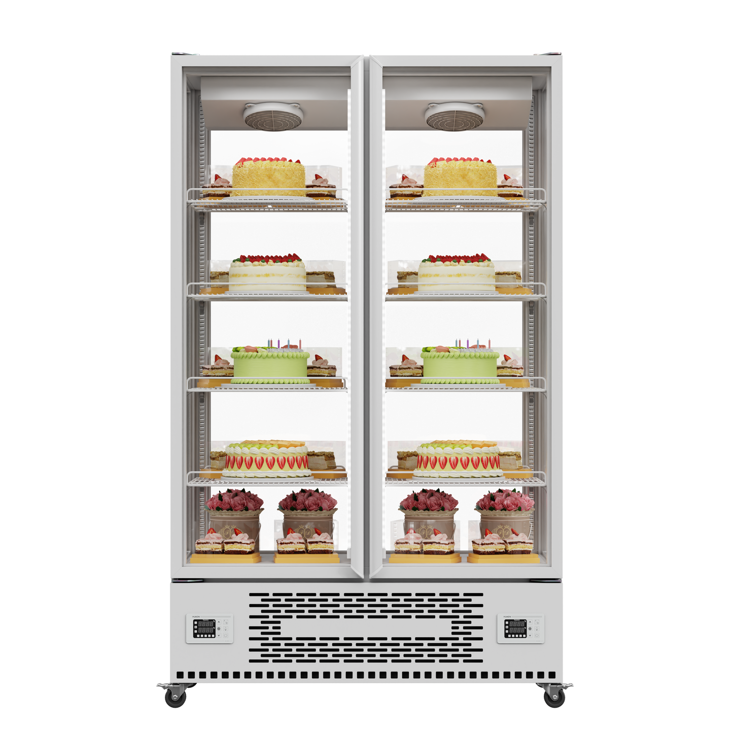 360° Glass Display Chiller – 440L & 880L Capacity Options