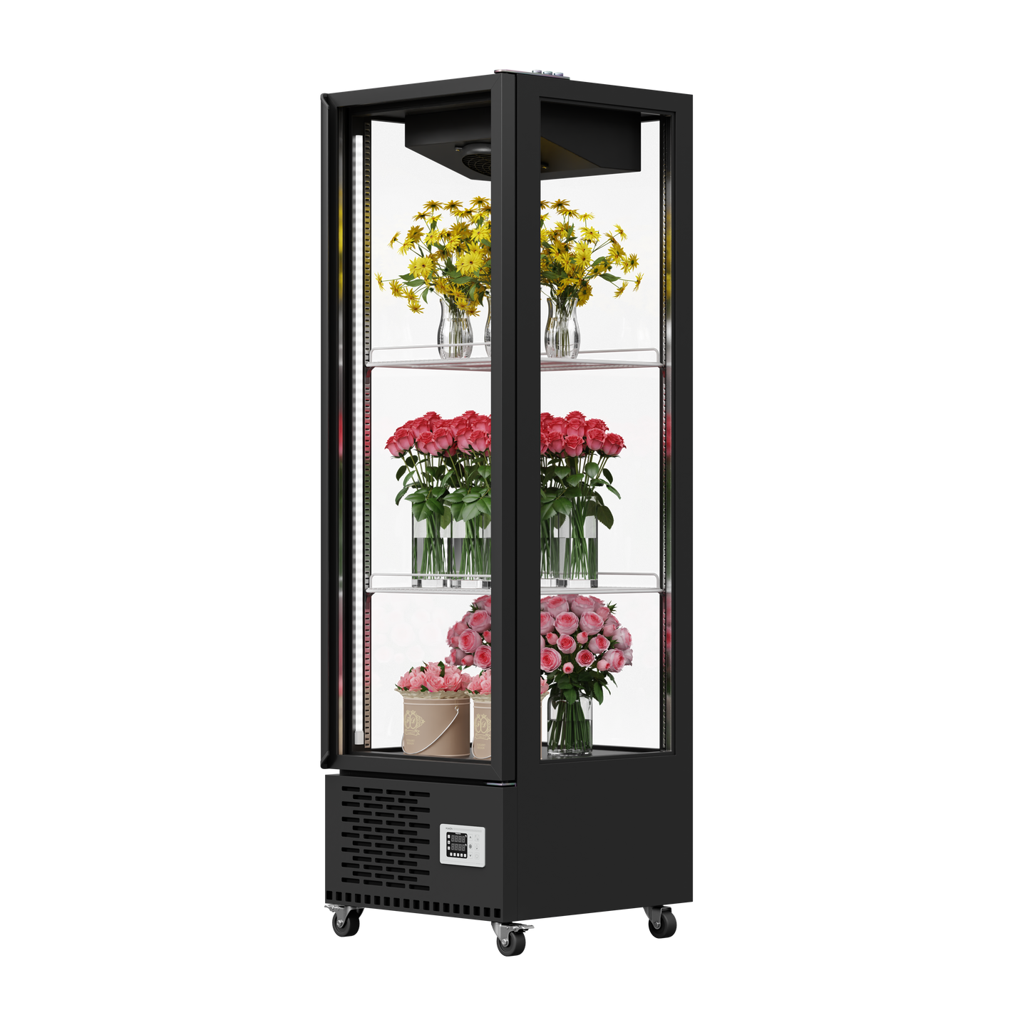 360° Glass Display Chiller – 440L & 880L Capacity Options