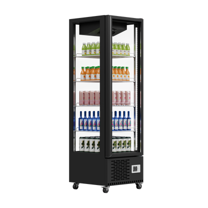 360° Glass Display Chiller – 440L & 880L Capacity Options