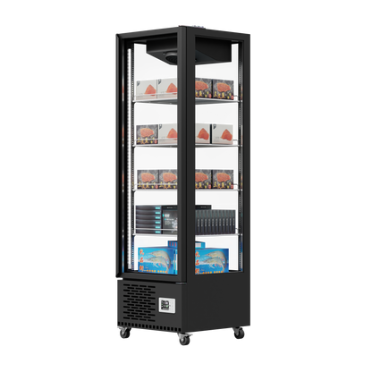 360° Glass Display Chiller – 440L & 880L Capacity Options