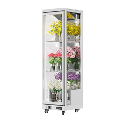 3-Sided Glass Display Refrigerator – 380L to 1450L Capacity