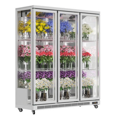3-Sided Glass Display Refrigerator – 380L to 1450L Capacity
